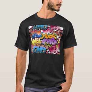 Grafittigatakonst T-shirt