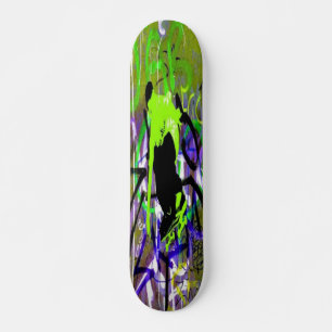 GrafittigataSkateboard Skateboard Bräda 19,5 Cm