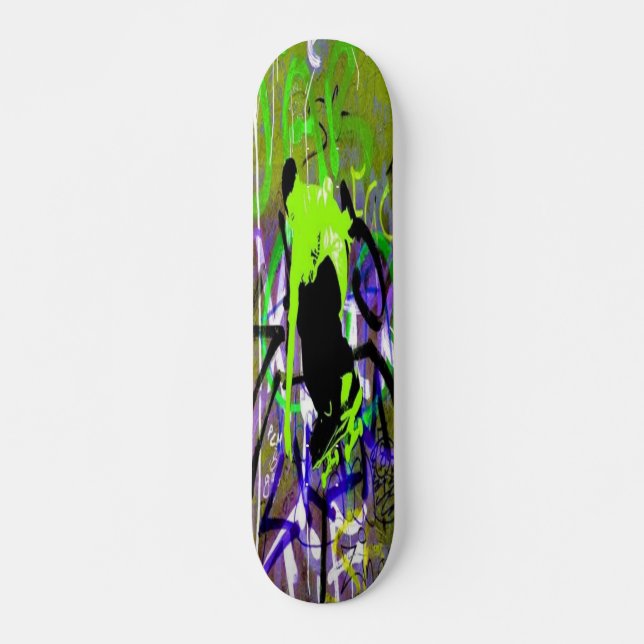 GrafittigataSkateboard Skateboard Bräda 19,5 Cm (Framsida)