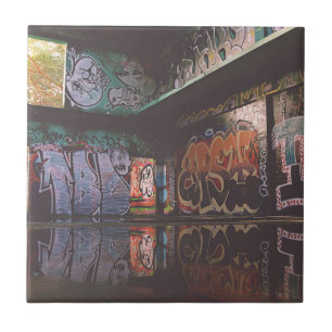 GrafittiGrungedesign Kakelplatta