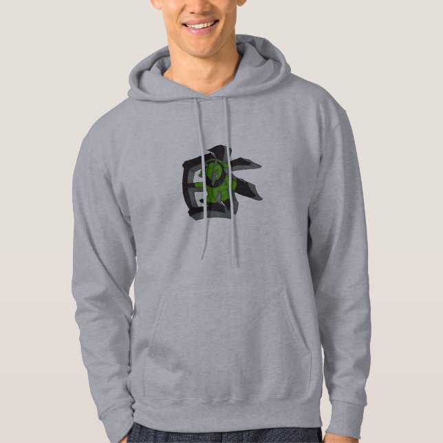 Grafittihoodie [manar] hoodie (Framsida)
