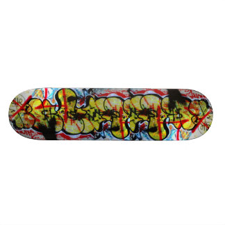GrafittikonstSkateboard Old School Skateboard Bräda 18 Cm