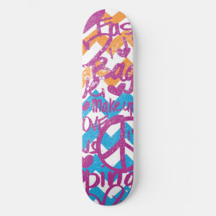 Grafittililor Mini Skateboard Bräda 18,7 Cm