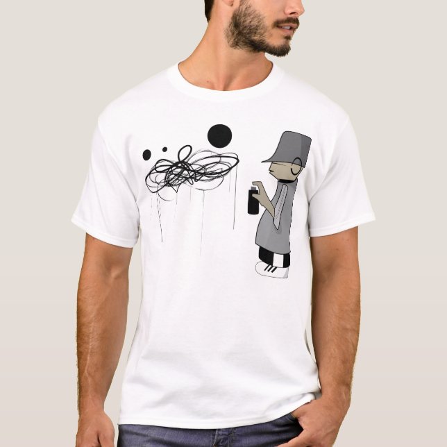 grafittiman t-shirt (Framsida)