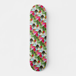 grafittimönsterdesign skateboard bräda 19,5 cm