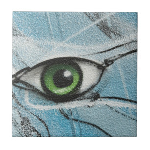 Grafittiöga Kakelplatta