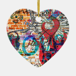 Grafittirättvisa Julgransprydnad Keramik