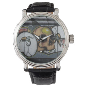 Grafittiskalle Armbandsur