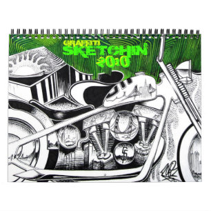GrafittiSketchin 2010 kalender