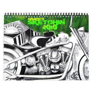 GrafittiSketchin 2010 kalender