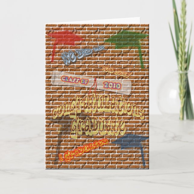 Grafittistudentenkort Kort (Framsida)