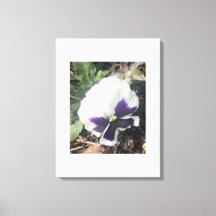 gråfördagen Vit blommig tryck