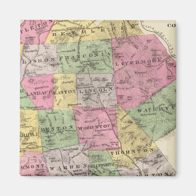 Grafton County, NH Magnet (Framsidan)