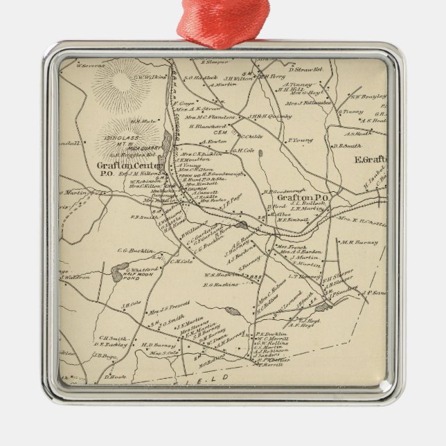 Grafton Grafton Co Julgransprydnad Metall (Framsidan)