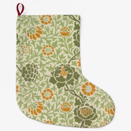 Grafton Mönster (av William Morris) Stor Julstrumpa