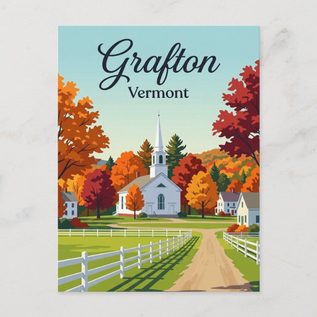 Grafton Vermont Vykort (Framsida)