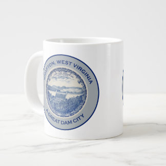 Grafton, West Virginia - En fantastisk dammstad Jumbo Mugg