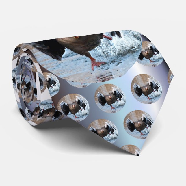 Grågåsgås på jakten slips (Rullad)