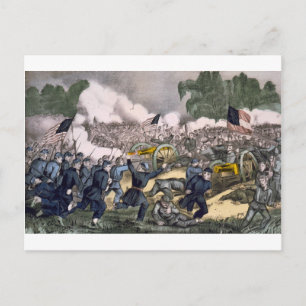 Gräget vid Gettysburg, Pa. 3 juli 1863 Vykort