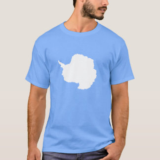 Graham Bartram Antarctica flagga blue white Tee Shirt