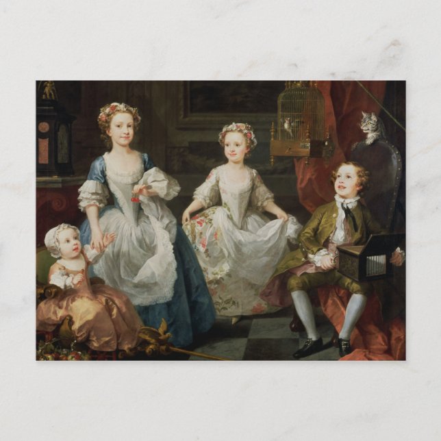 Graham Children, 1742 Vykort (Framsida)