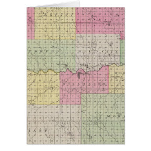 Graham County, Kansas Hälsningskort