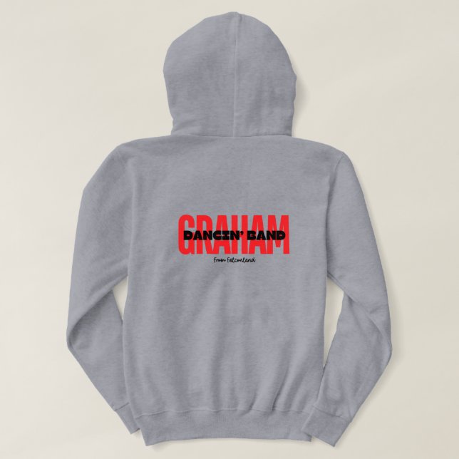 Graham Dancin'Band Back Design Hoodie (Design baksida)