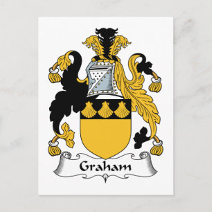 Graham Family Crest Vykort