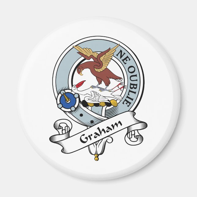 Graham Klan Badge Magnet (Framsidan)