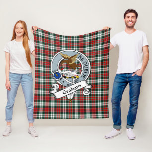 Graham Klan Badge Tartan Play Fleecefilt