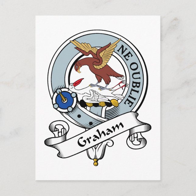 Graham Klan Badge Vykort (Framsida)