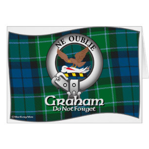 Graham klan hälsningskort
