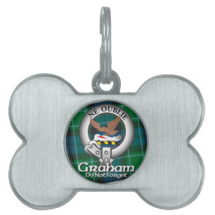 Graham klan ID-bricka husdjur