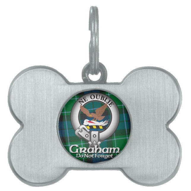 Graham klan ID-bricka husdjur (Framsidan)