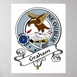 Graham klanemblem poster