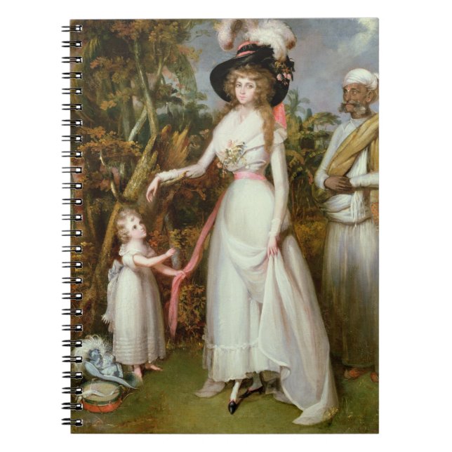 Graham of Kinross, hennes dotter och en Jamadar Anteckningsbok (Framsidan)