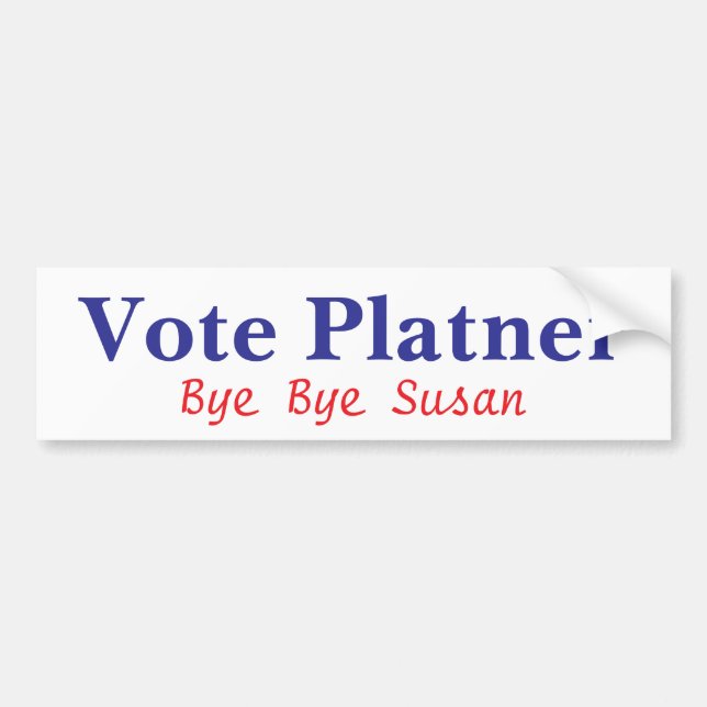 Graham Platner för senaten i Maine Bumper Sticker Bildekal (Framsidan)
