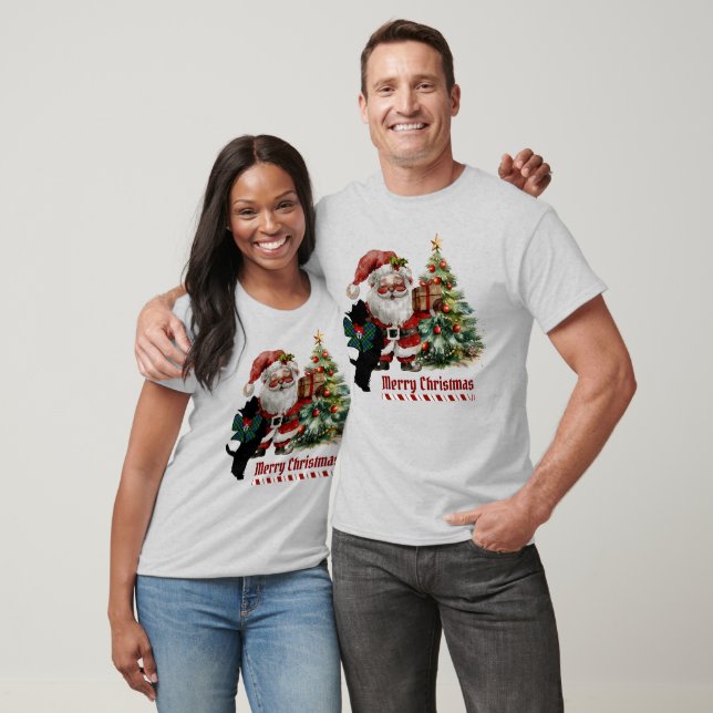 Graham Scottie Hund Personlig T Shirt (Unisex)