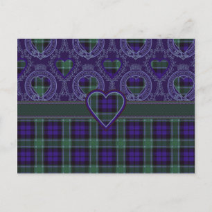 Graham Scottish tartan Vykort