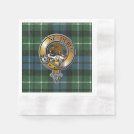 Graham Tartan & Badge Pappersservett