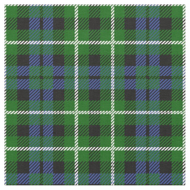 Graham Tartantryck Tyg (Närbild)