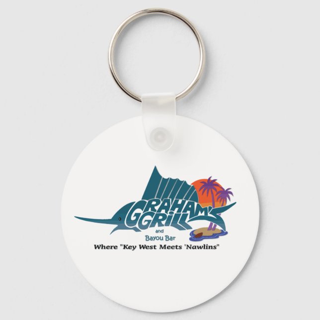 Graham's Grill Logotyp Keychain Nyckelring (Framsida)