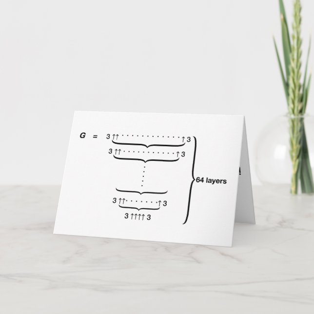 "GRAHAM'S NUMBER - Det är så mycket jag kärlekar d Kort (Framsida)