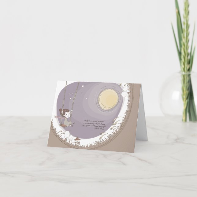 Gråhet #1-hälsningskort kort (Framsida)