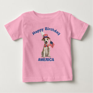 Gråhund (2u) Patriotisk Barn T-Shirt