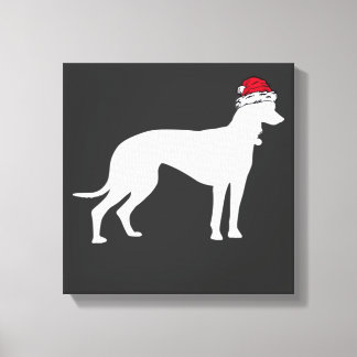Gråhund Jul Essential T-Shirt Canvastryck