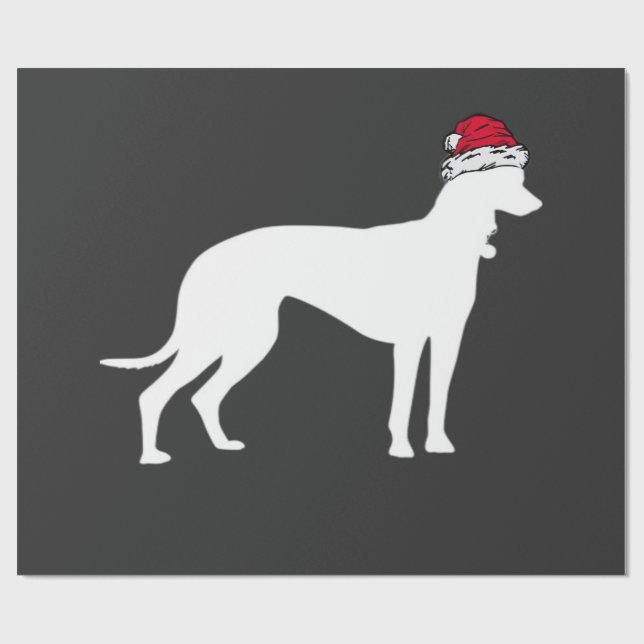 Gråhund jul Essential T-Shirt Presentpapper (Platt)