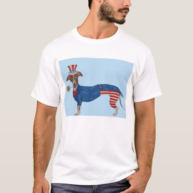 Gråhundbror Sam T Shirt (Framsida)