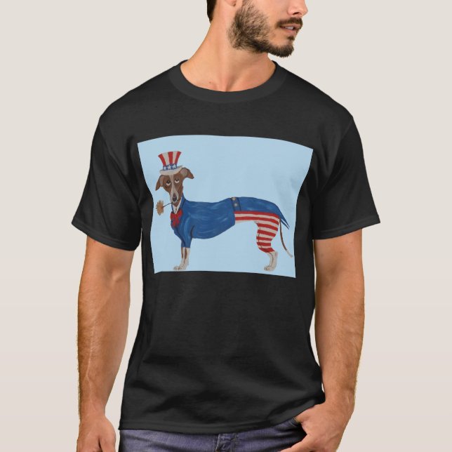 Gråhundbror Sam T Shirt (Framsida)