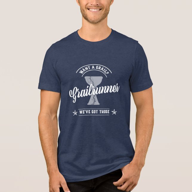 Grailrunner-premie T Shirt (Framsida)